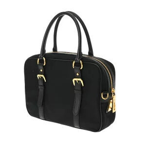 Prada Saffiano Leather Handbag Black